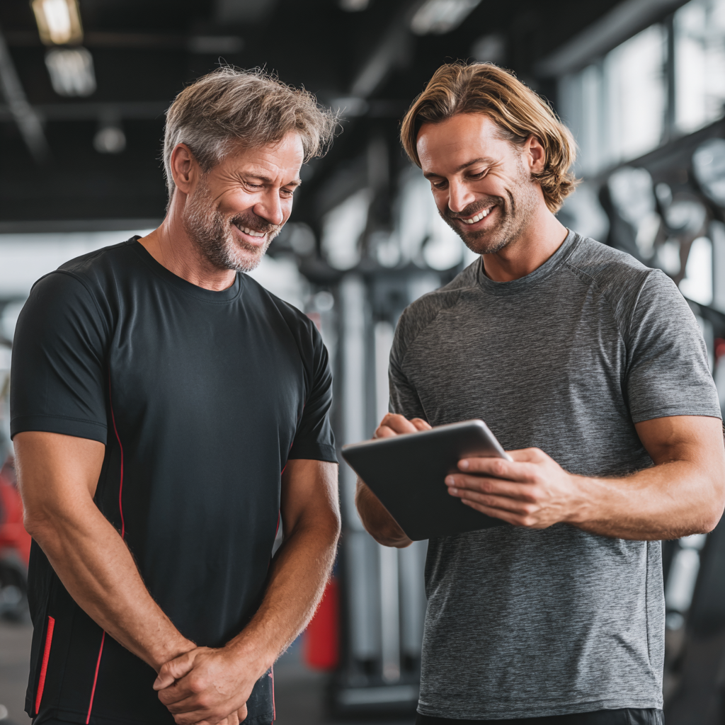 Sledovanie denných meraní a pokroku v kondícii